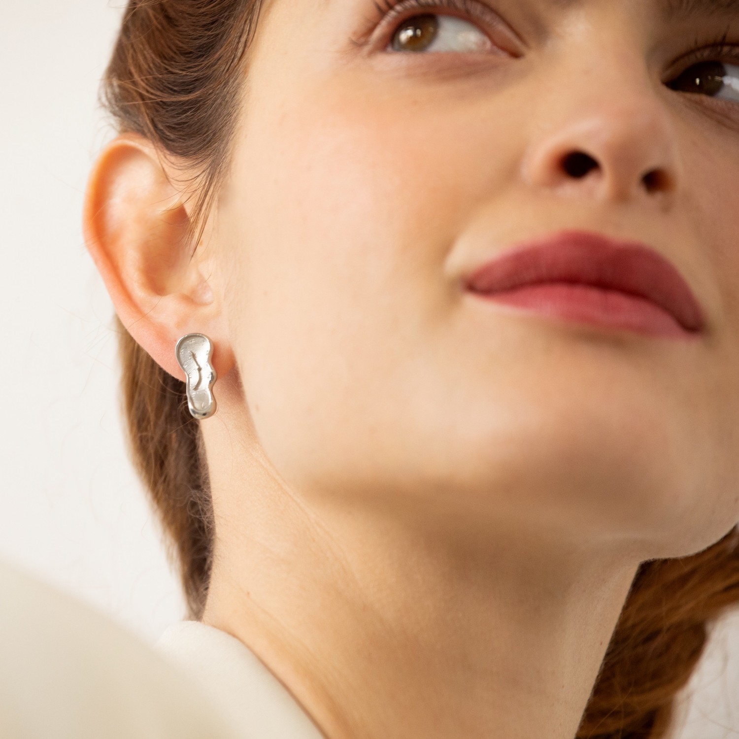 SMALL SILVER EARRINGS DALÍ, JEWELRY BY JOIDART, WATCH 2