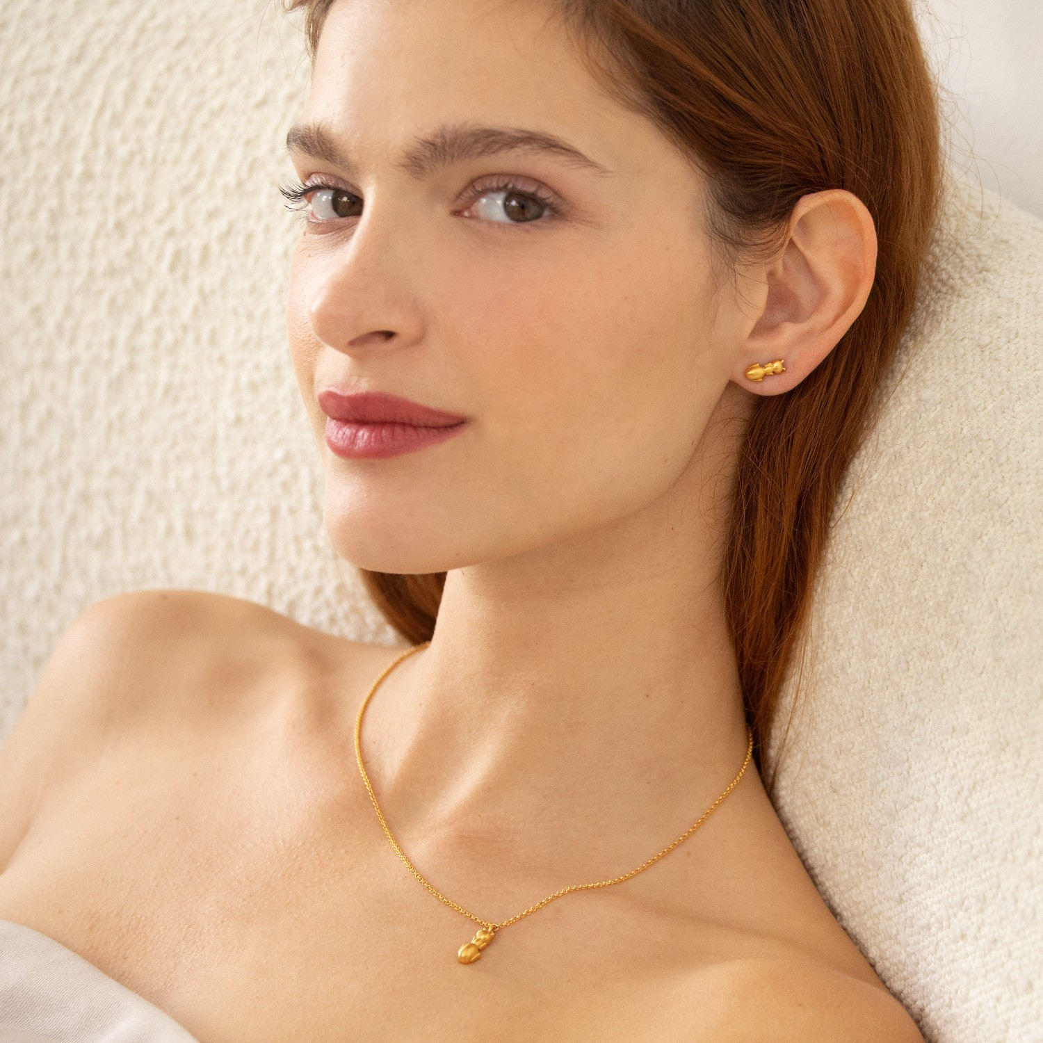 GOLDEN EARRINGS DALÍ, JEWELRY BY JOIDART, ANT 1