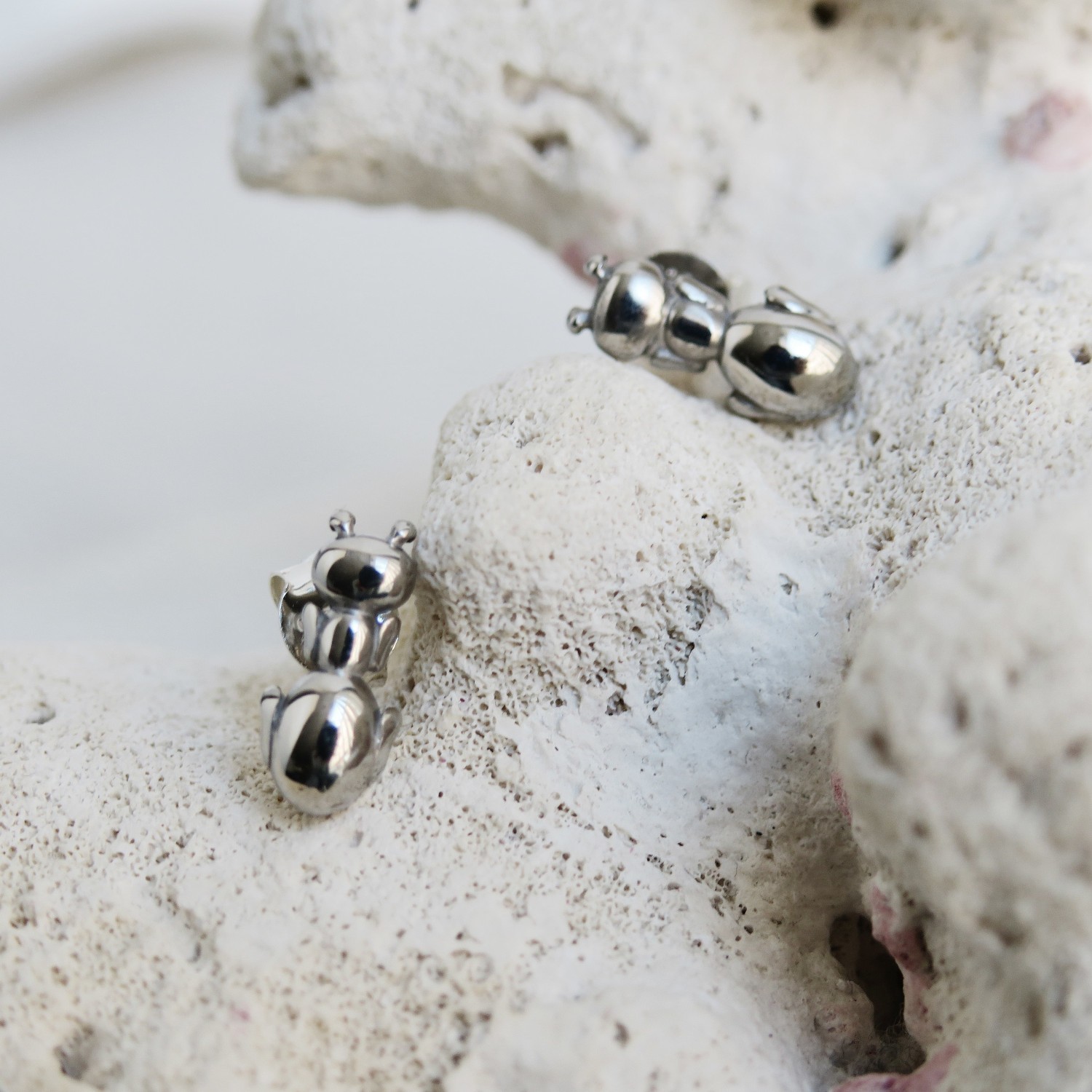 ARRACADES DE PLATA DALÍ, JEWELRY BY JOIDART, FORMIGA 2