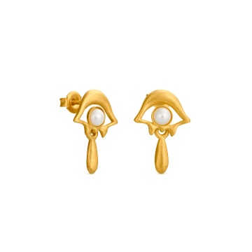 ARRACADES PETITES DAURADES ULL DALÍ, JEWELRY BY JOIDART