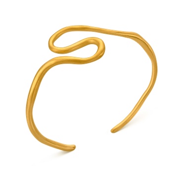 BRACELET DORÉ FEMME DALÍ, JEWELRY BY JOIDART, CYGNES