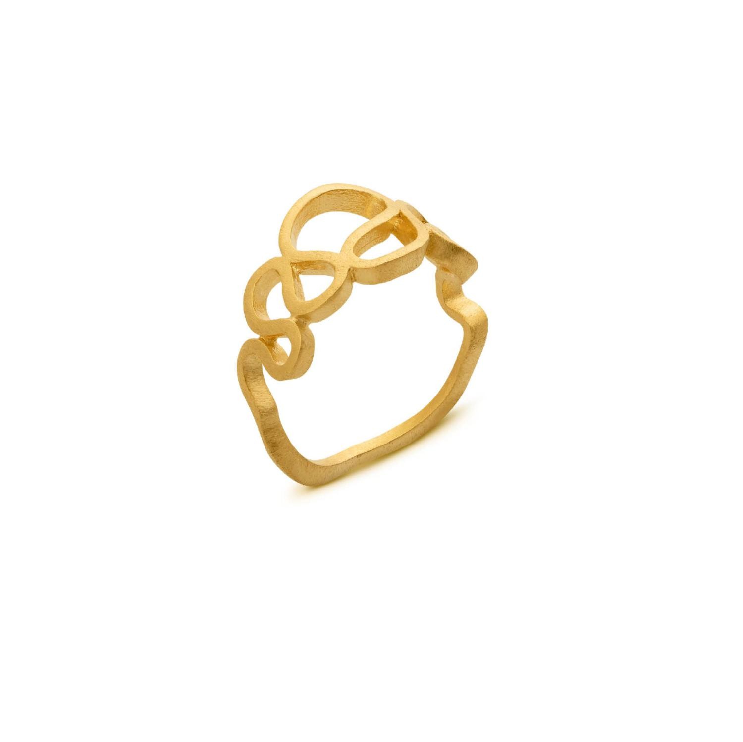 GOLDEN RING GAUDÍ JEWELRY LA PEDRERA