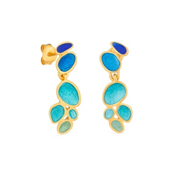 GOLDEN EARRINGS GAUDÍ JEWELRY FRUITS