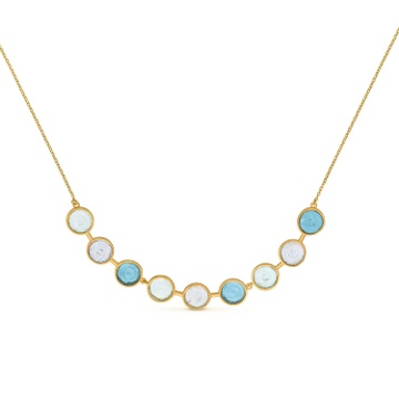 GOLDEN NECKLACE GAUDÍ JEWELRY BLUES