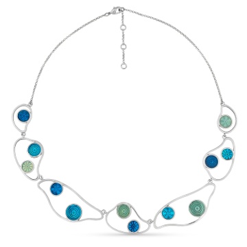 COLLAR PLATEADO GAUDÍ JEWELRY CIBAS