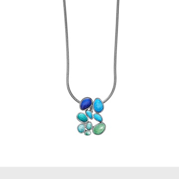 COLLAR CON COLGANTE PEQUEÑO PLATEADO GAUDÍ JEWELRY FRUITS