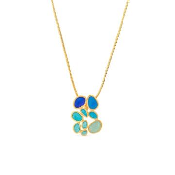 COLLAR CON COLGANTE PEQUEÑO DORADO GAUDÍ JEWELRY FRUITS