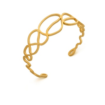 GOLDEN BRACELET GAUDÍ JEWELRY PALAU GÜELL