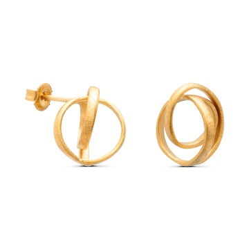 PENDIENTES DORADOS EMBOLIC PEQUEÑOS
