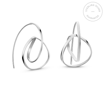 PENDIENTES DE PLATA EMBOLIC MEDIANOS