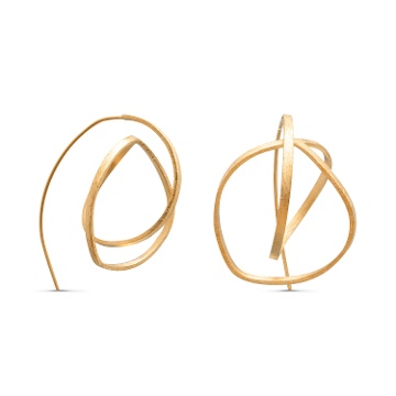PENDIENTES DORADOS EMBOLIC GRANDES