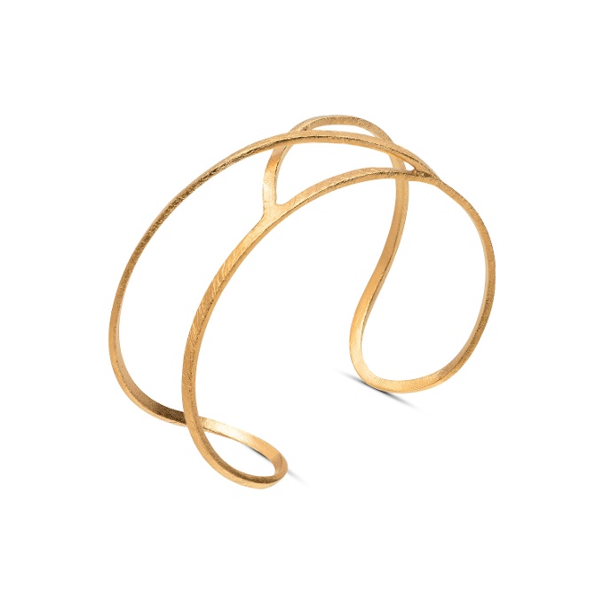 JOI D'ART EMBOLIC GOLDEN BRACELET | Designed by Cristina Julià JOI D'ART EMBOLIC GOLDEN BRACELET | Designed by Cristina Julià
