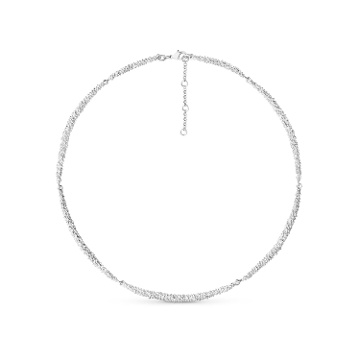 COLLAR ARTICULADO PLATEADO STARDUST