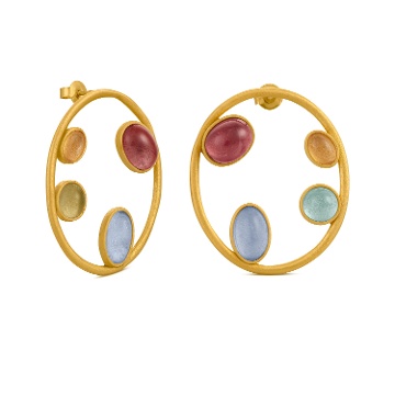 ALEGRIA GOLDEN EARRINGS 