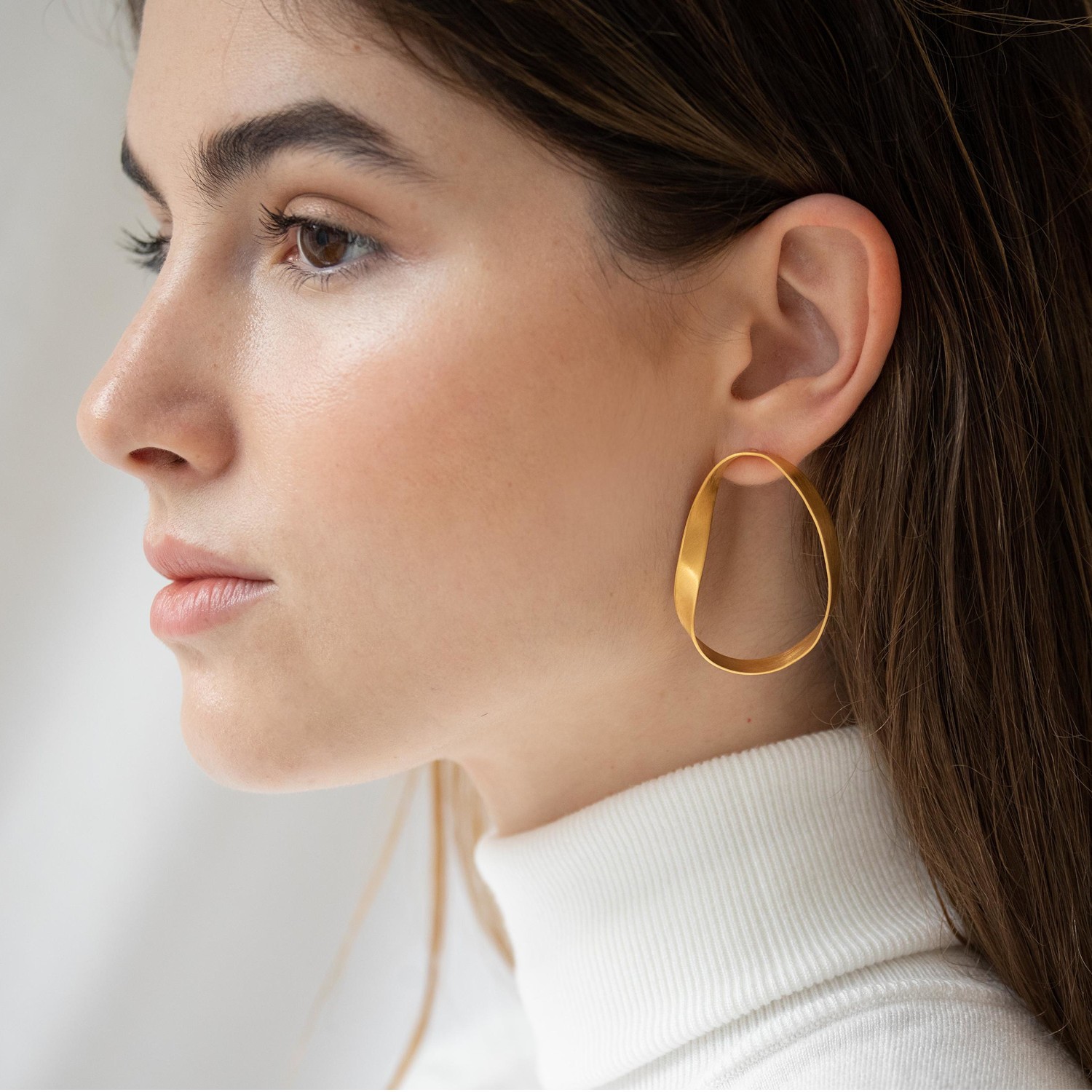 GOLDEN EARRINGS OCEANICA LARGE 1