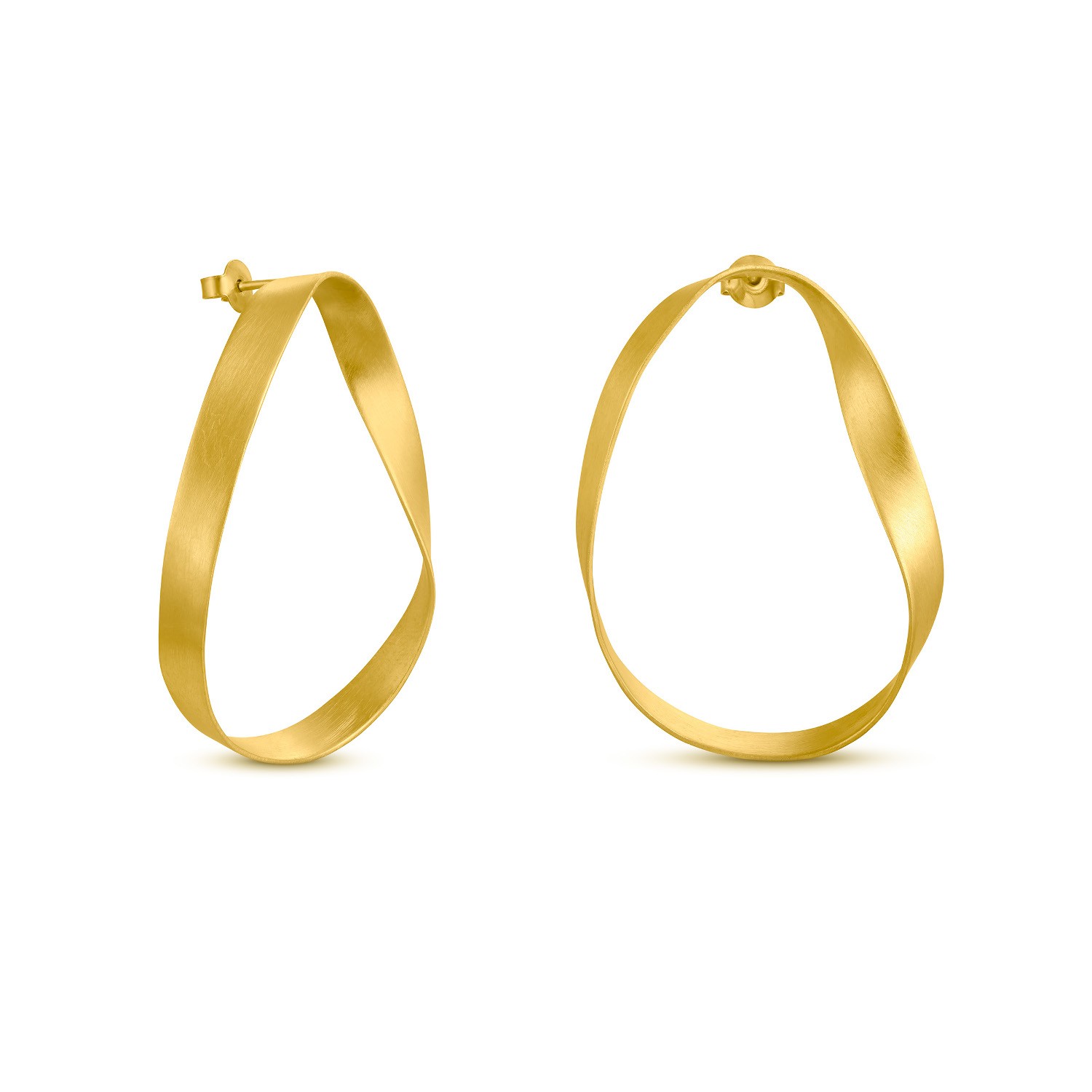 GOLDEN EARRINGS OCEANICA LARGE