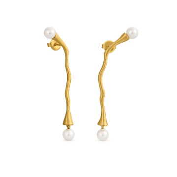 ARRACADES LLARGUES DAURADES ECLAT