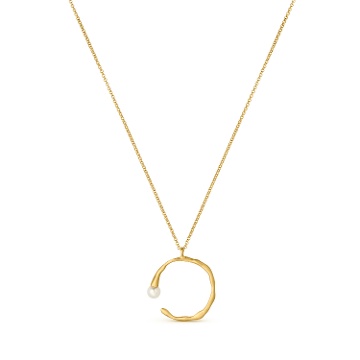 COLLIER DORÉE ECLAT CIRULAIRE
