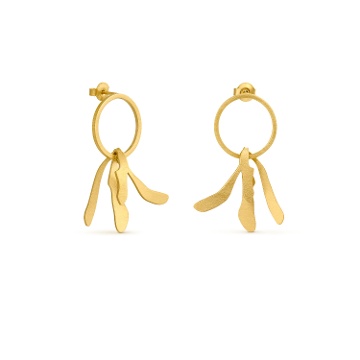 PENDIENTES DORADOS EXOTICA