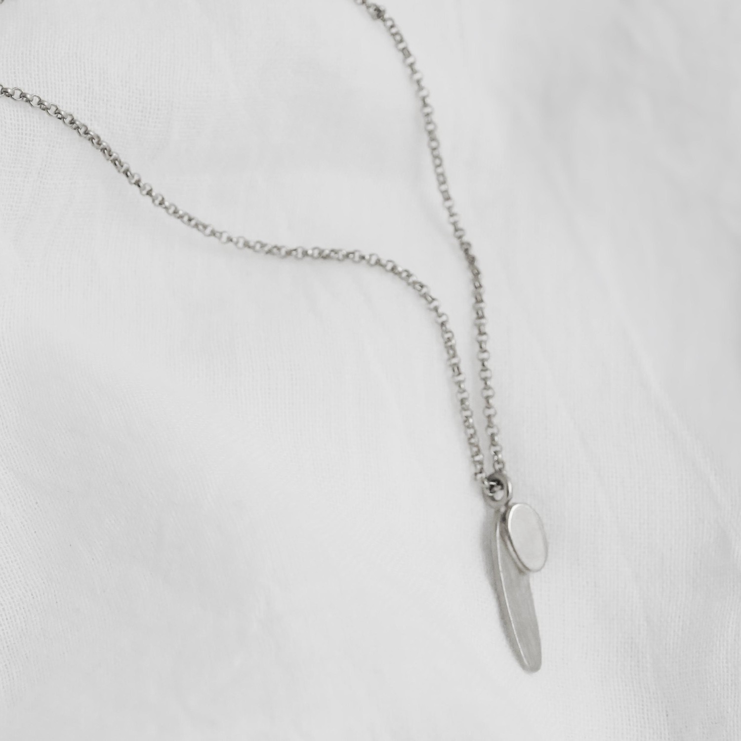 SILVER NECKLACE LILIA