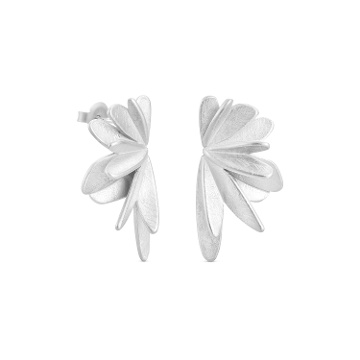 LARGE SILVER-PLATED EARRINGS VOL