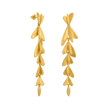 PENDIENTES LARGOS DORADOS VOL