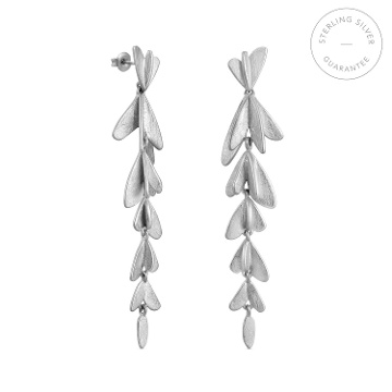 PENDIENTES LARGOS DE PLATA VOL