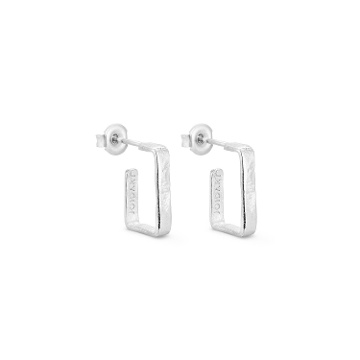 PENDIENTES ESTRECHOS PEQUEÑOS PLATEADOS LIGNIS