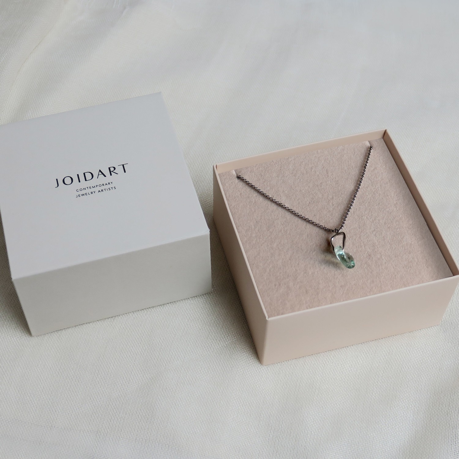 NECKLACE CULIP AQUA GREEN