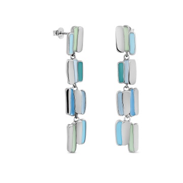 ARRACADES LLARGUES DE PLATA PALETTE
