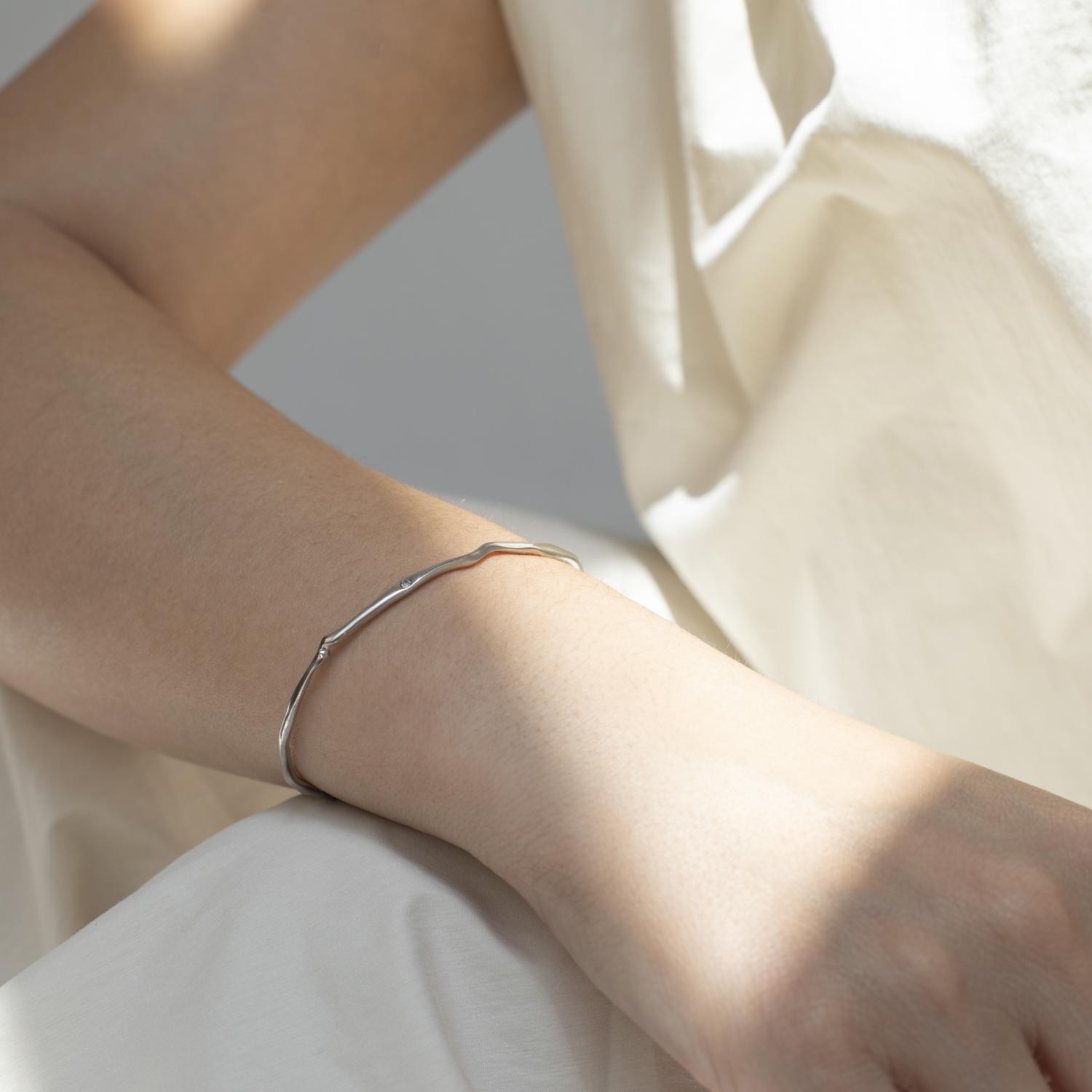 SILVER BRACELET GARBET
