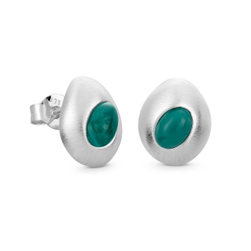 BOUCLES D'OREILLES PETITES EN ARGENT ADDAIA