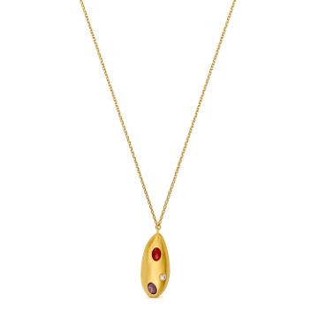 SMALL ADDAIA GOLDEN NECKLACE