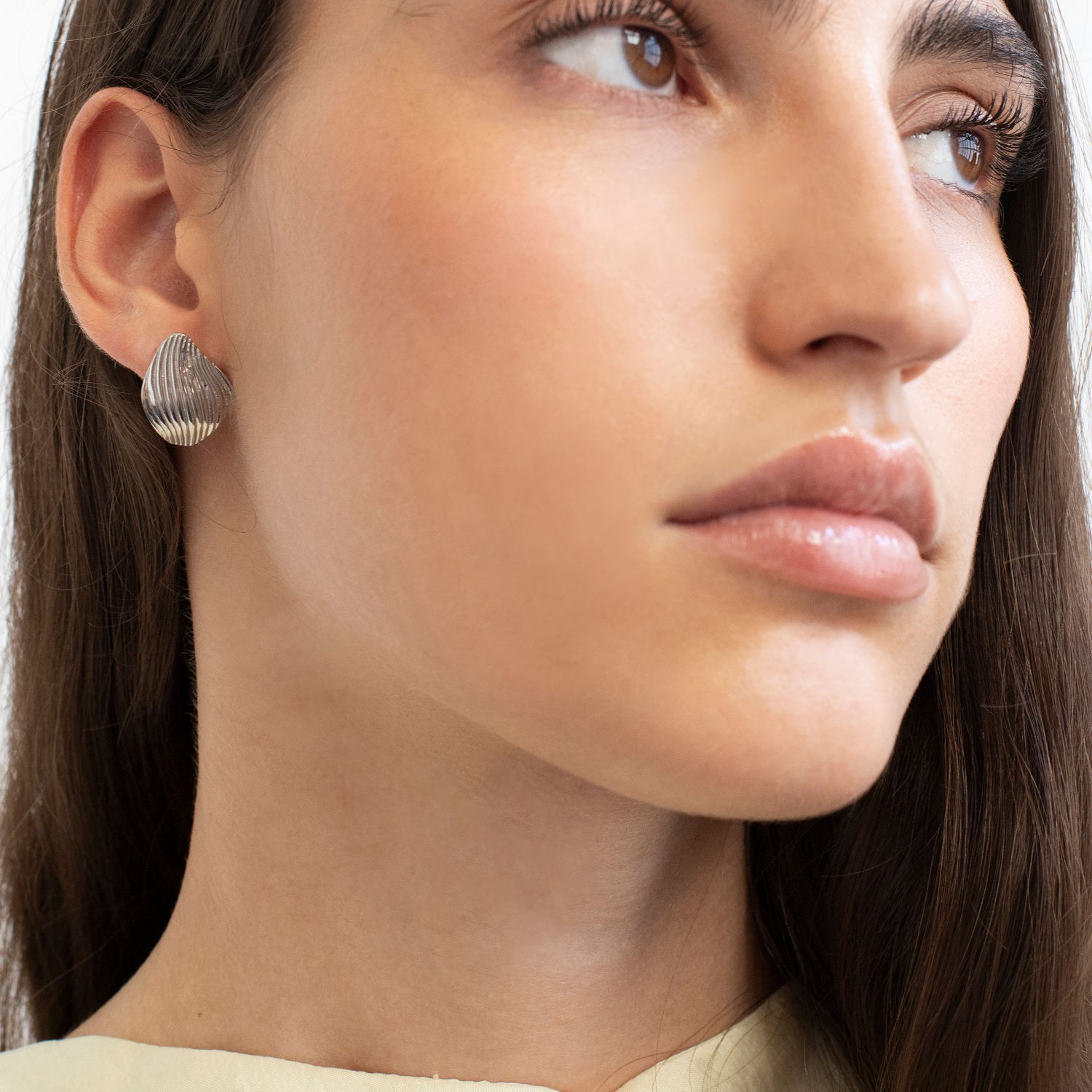 SMALL SILVER-PLATED  EARRINGS ONARIA