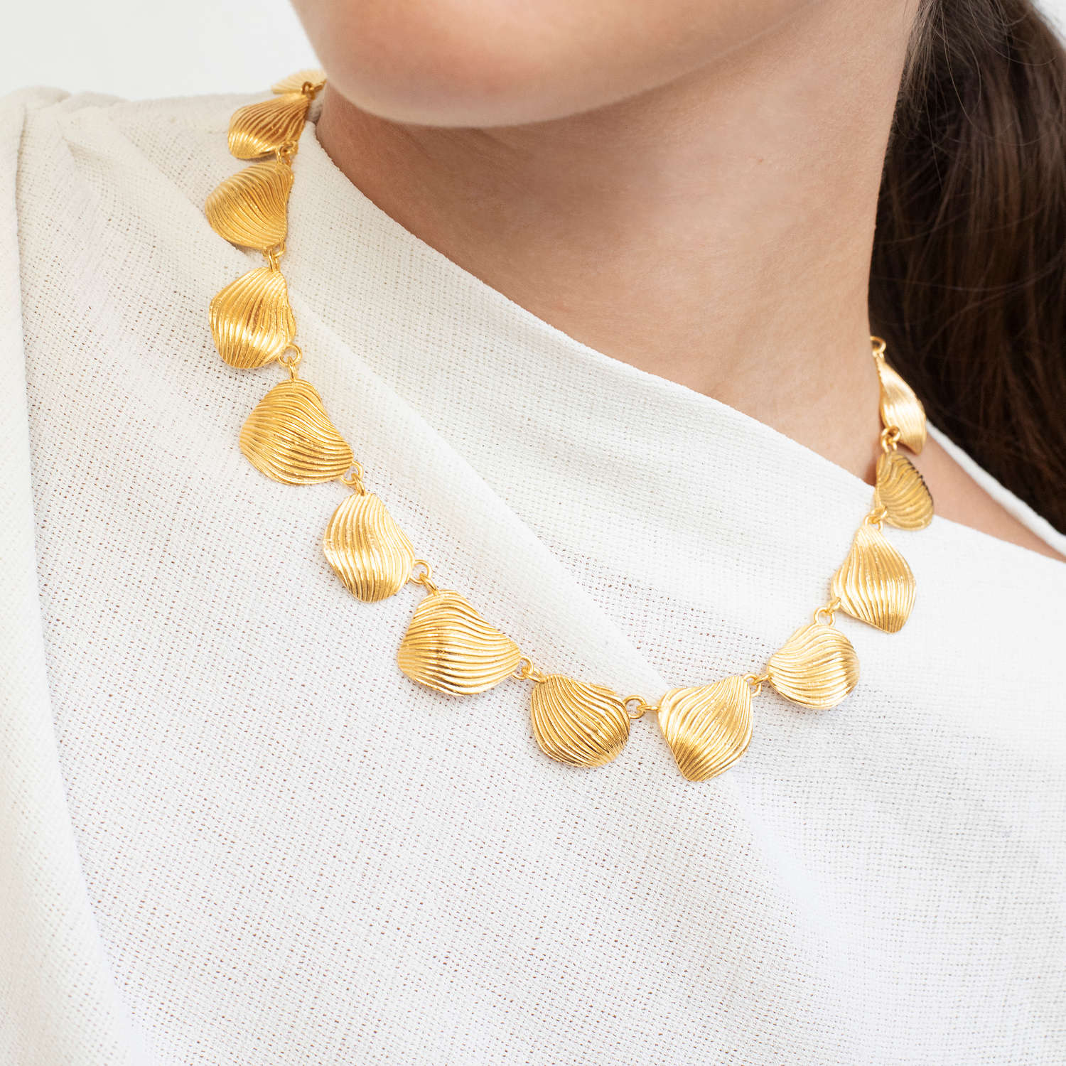 COLLIER DORÉ ONARIA