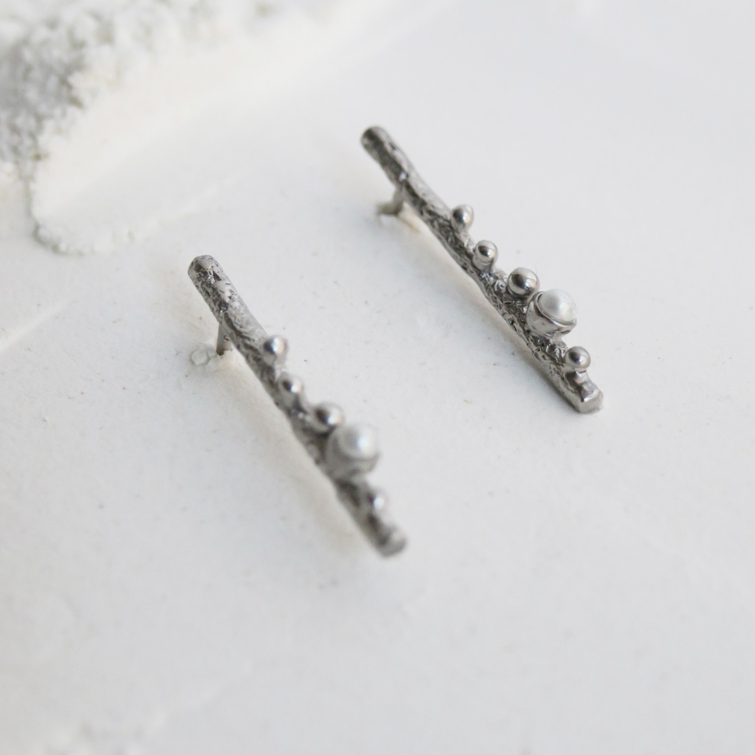 SILVER-PLATED EARRINGS GUSPIRA 2