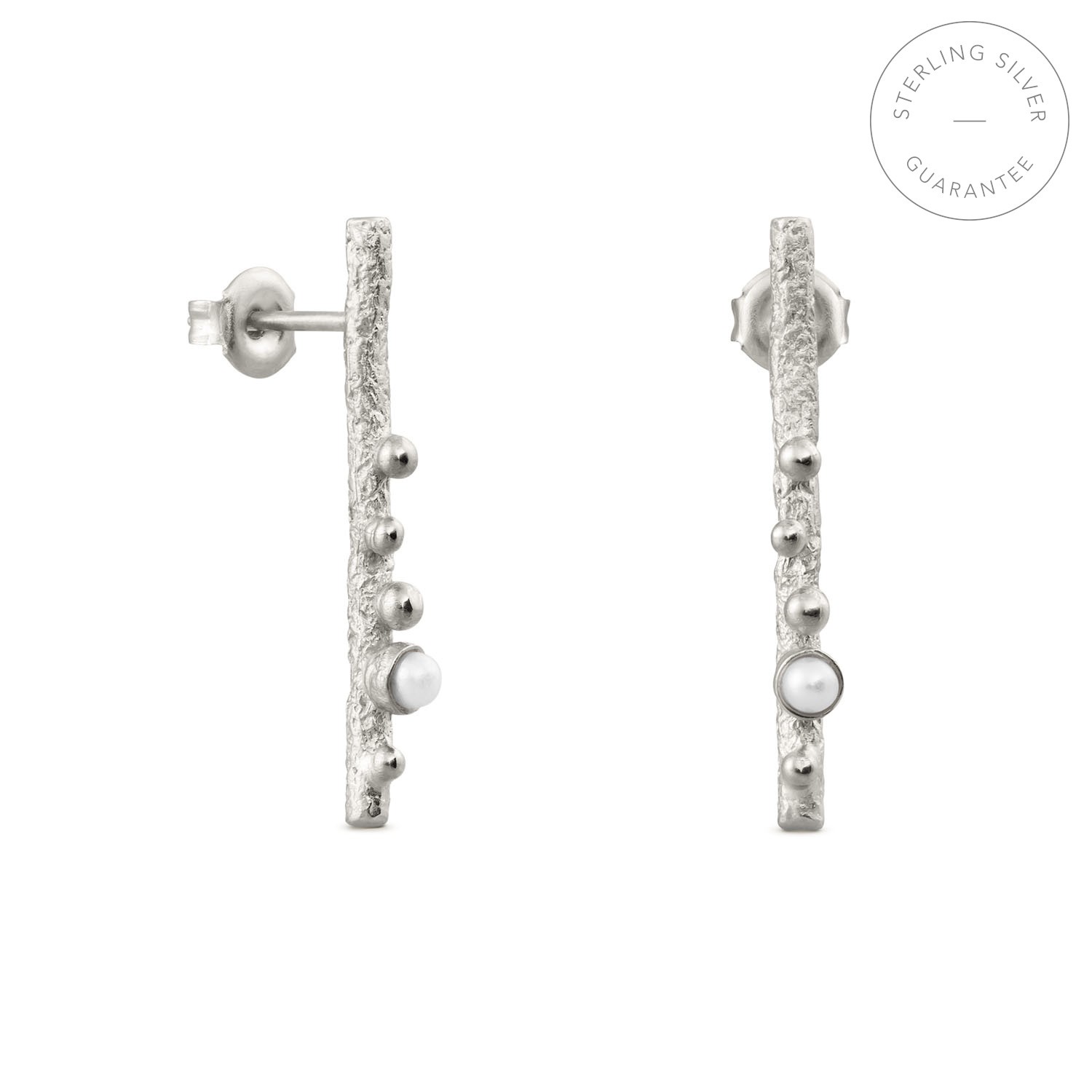 GUSPIRA SILVER EARRINGS