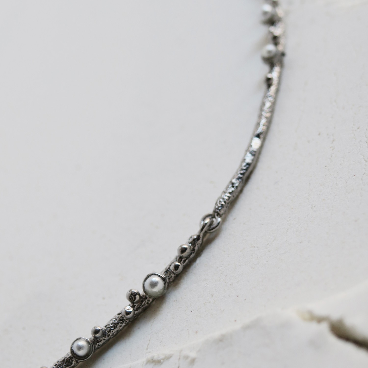 SILVER NECKLACE GUSPIRA