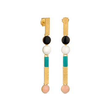 BOUCLES D'OREILLES EXTRALONGUES SOMNI