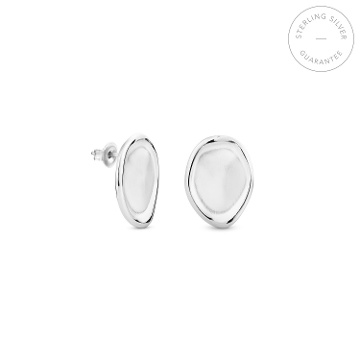 SMALL SILVER EARRINGS CALA
