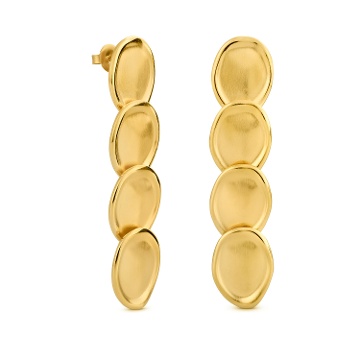 LONG GOLDEN EARRINGS CALA