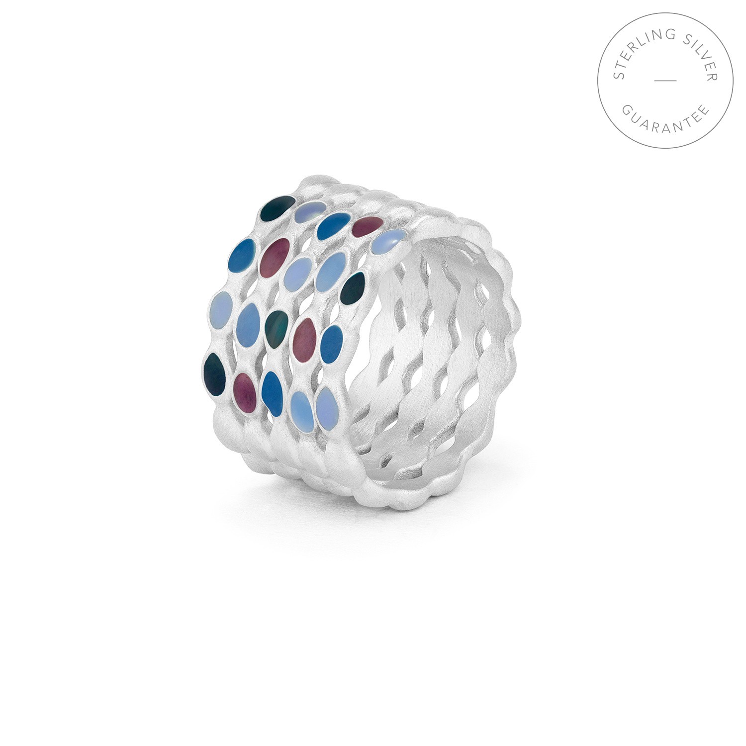 SILVER RING AUBE