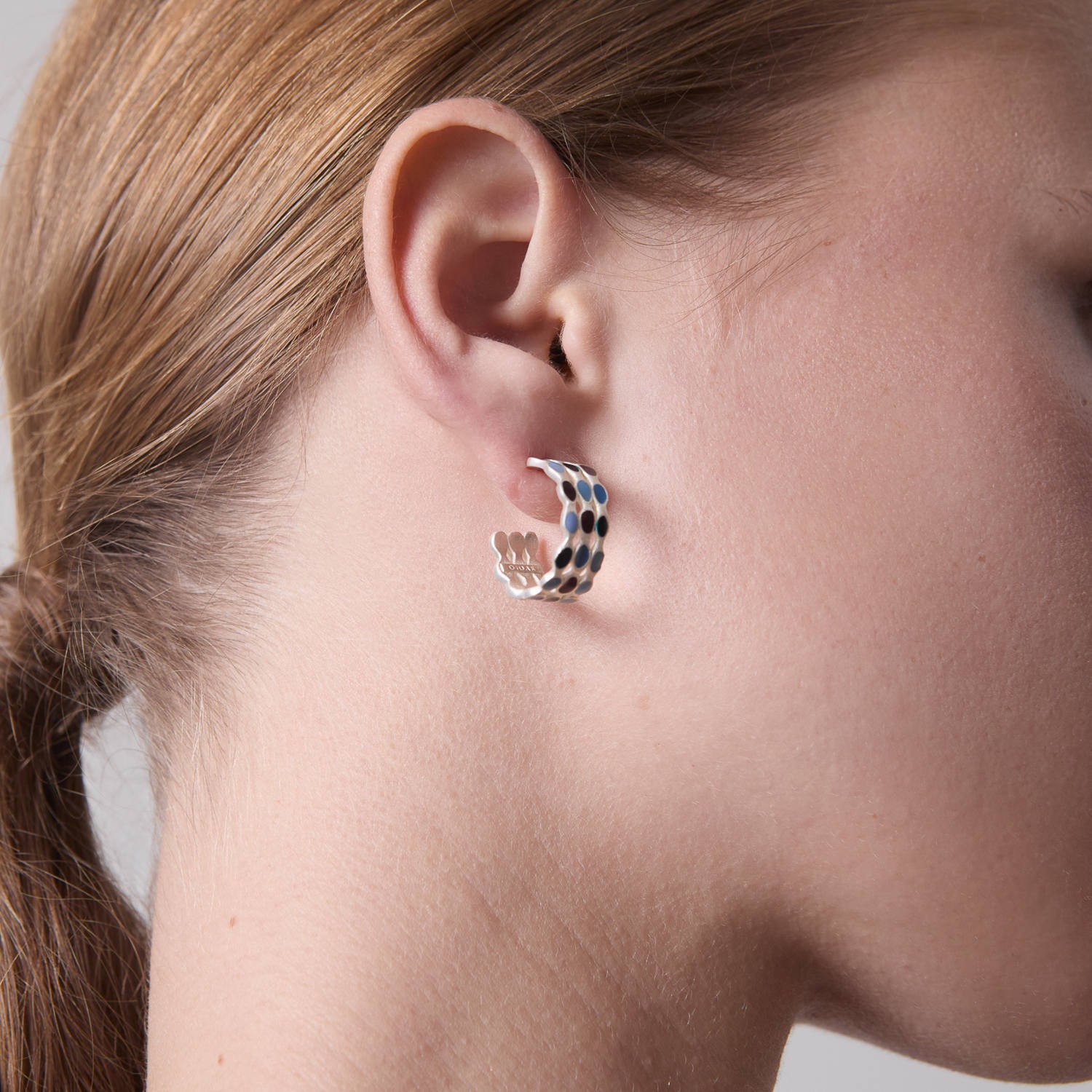 SILVER-PLATED HOOPS AUBE 1