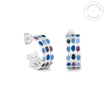 SILVER HOOPS AUBE