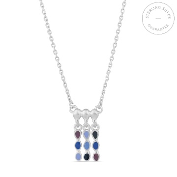 SMALL SILVER NECKLACE AUBE