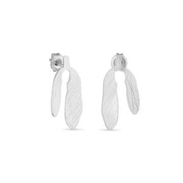 BOUCLES D'OREILLES PETITES ARGENTÉES SILVELA