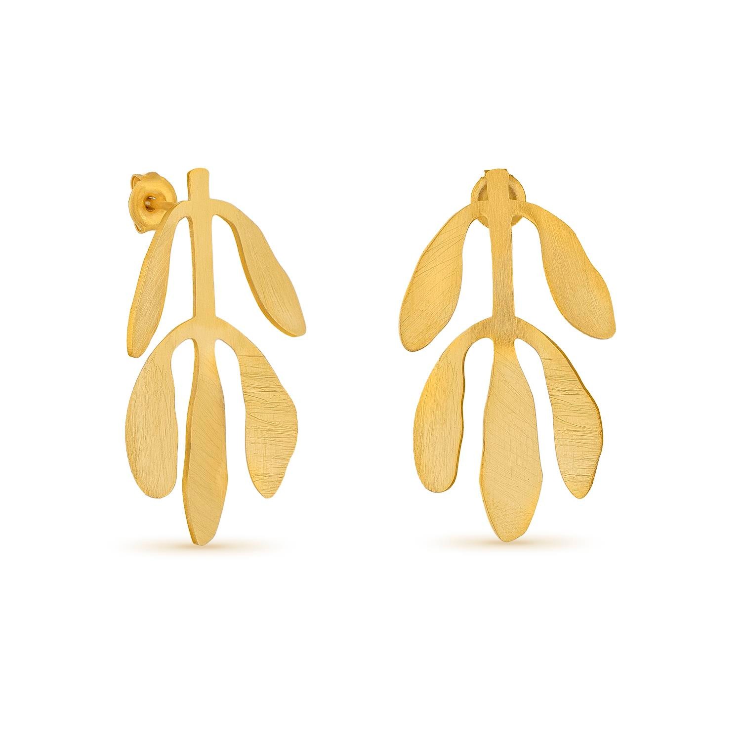 BOUCLES D'OREILLES DORÉES SILVELA