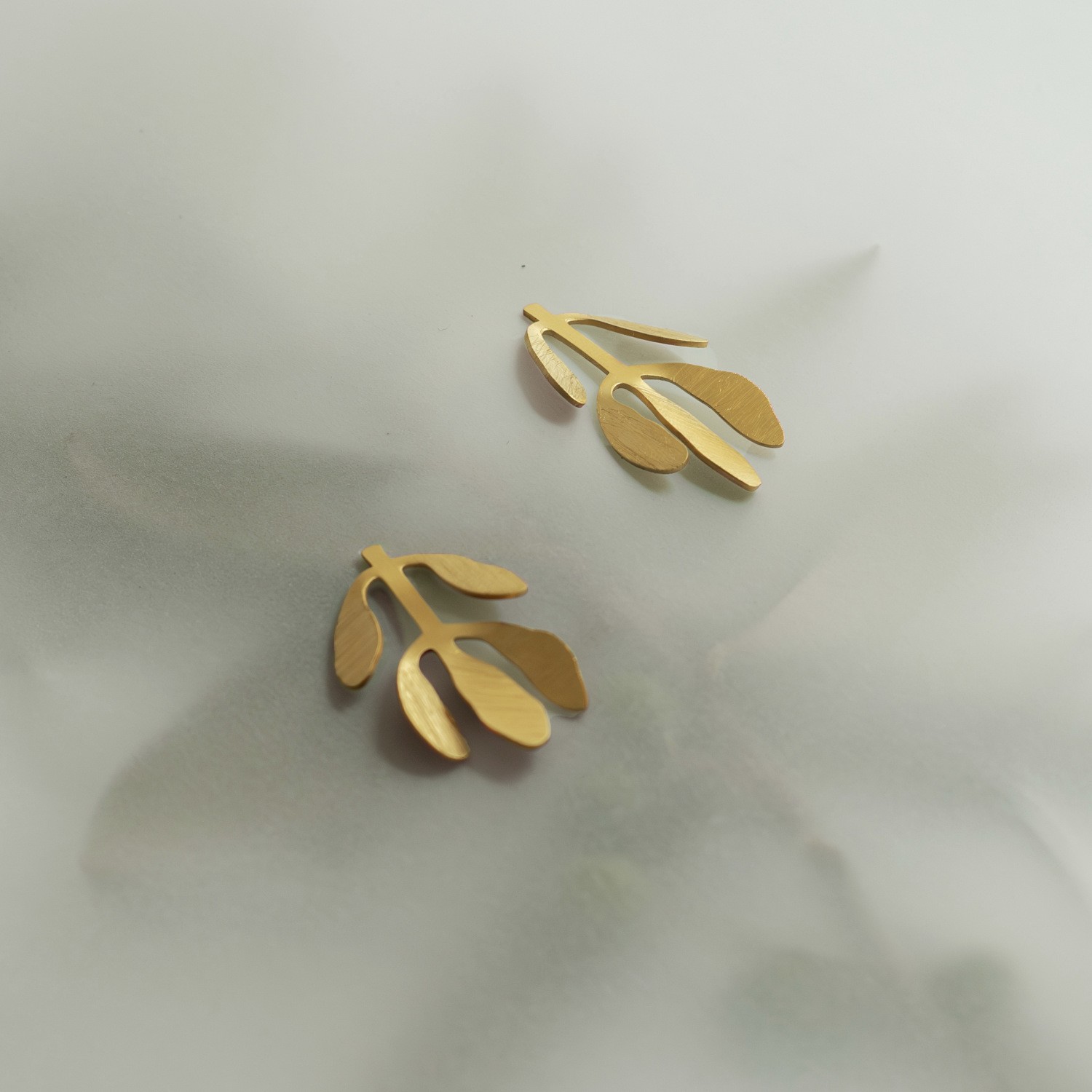 BOUCLES D'OREILLES DORÉES SILVELA 2