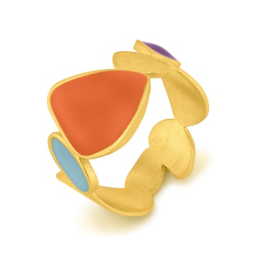 BAGUE DORÉE THALUS