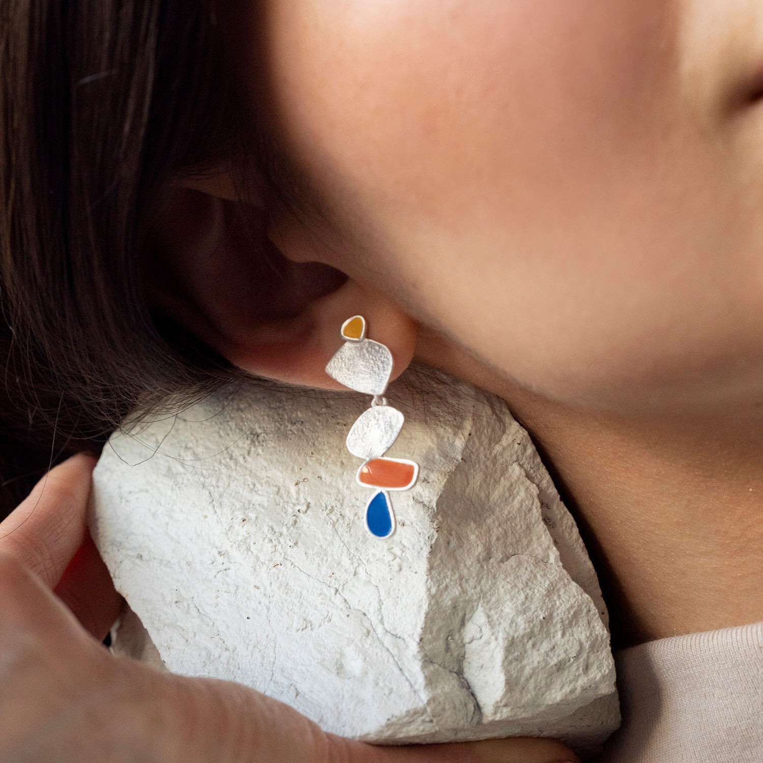 SILVER EARRINGS THALUS 1